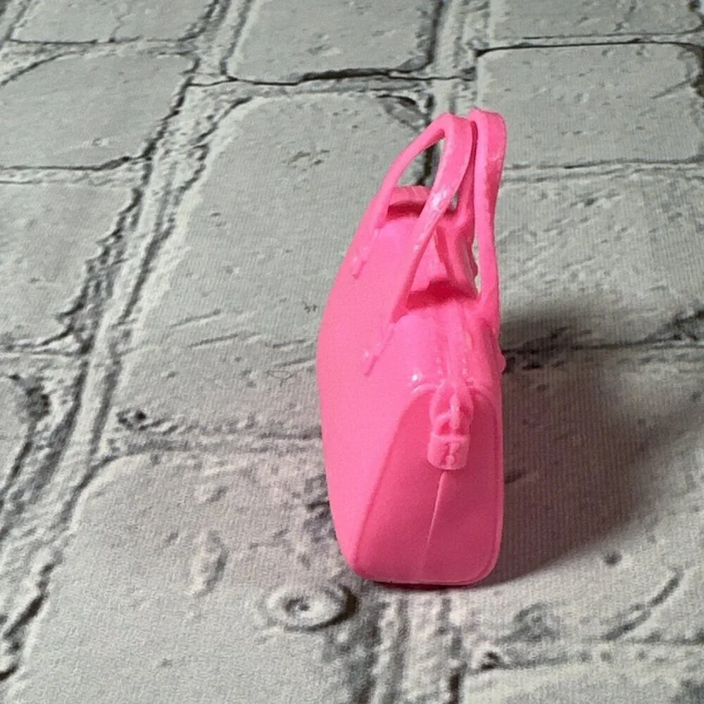 Barbie Pink Large Tote Suitcase Purse Accessory Unbranded 2”